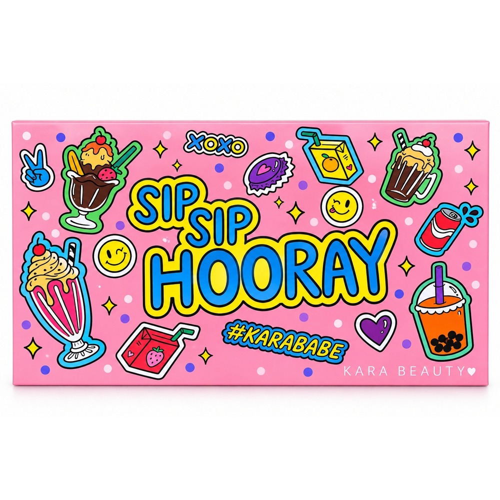 Kara Beauty Sip Sip Hooray Palette 15 Color Eyeshadow
